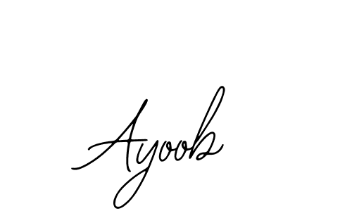 Make a beautiful signature design for name Ayoob. Use this online signature maker to create a handwritten signature for free. Ayoob signature style 12 images and pictures png