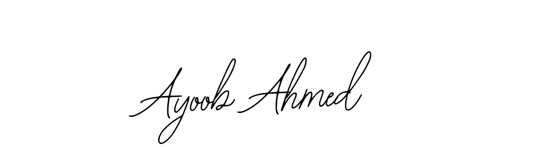 Create a beautiful signature design for name Ayoob Ahmed. With this signature (Bearetta-2O07w) fonts, you can make a handwritten signature for free. Ayoob Ahmed signature style 12 images and pictures png