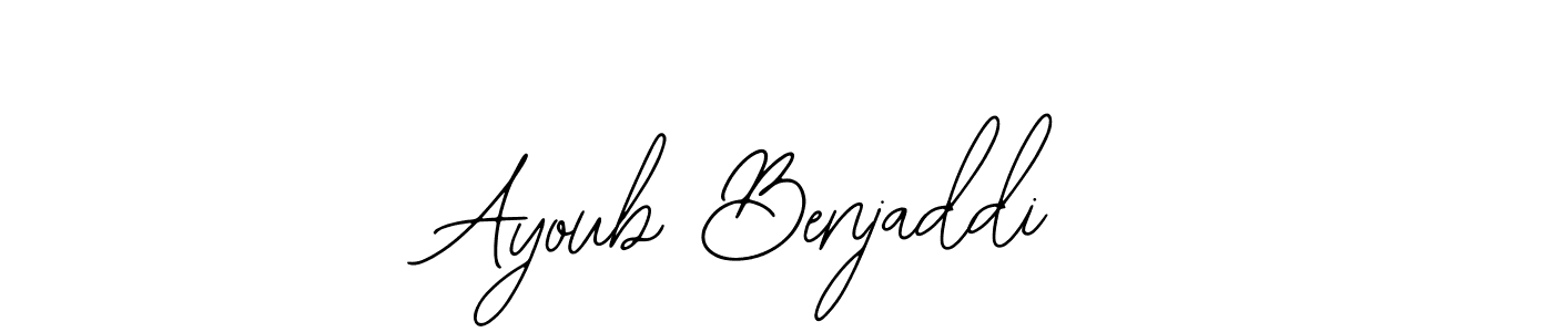 Also You can easily find your signature by using the search form. We will create Ayoub Benjaddi name handwritten signature images for you free of cost using Bearetta-2O07w sign style. Ayoub Benjaddi signature style 12 images and pictures png