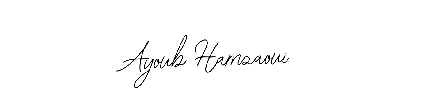 Ayoub Hamzaoui stylish signature style. Best Handwritten Sign (Bearetta-2O07w) for my name. Handwritten Signature Collection Ideas for my name Ayoub Hamzaoui. Ayoub Hamzaoui signature style 12 images and pictures png