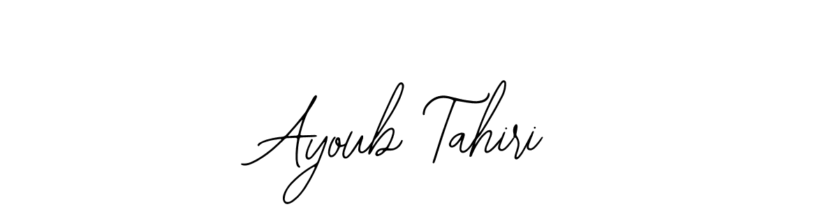 Make a beautiful signature design for name Ayoub Tahiri. Use this online signature maker to create a handwritten signature for free. Ayoub Tahiri signature style 12 images and pictures png