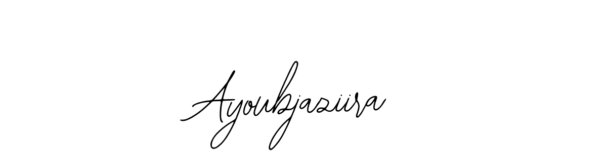 You should practise on your own different ways (Bearetta-2O07w) to write your name (Ayoubjaziira) in signature. don't let someone else do it for you. Ayoubjaziira signature style 12 images and pictures png