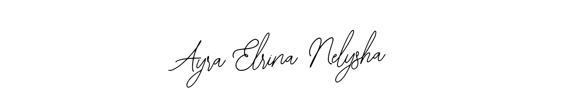 How to make Ayra Elrina Nelysha signature? Bearetta-2O07w is a professional autograph style. Create handwritten signature for Ayra Elrina Nelysha name. Ayra Elrina Nelysha signature style 12 images and pictures png