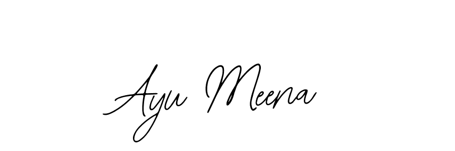 Check out images of Autograph of Ayu Meena name. Actor Ayu Meena Signature Style. Bearetta-2O07w is a professional sign style online. Ayu Meena signature style 12 images and pictures png