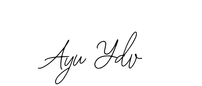 Make a beautiful signature design for name Ayu Ydv. Use this online signature maker to create a handwritten signature for free. Ayu Ydv signature style 12 images and pictures png
