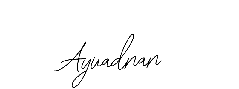 if you are searching for the best signature style for your name Ayuadnan. so please give up your signature search. here we have designed multiple signature styles  using Bearetta-2O07w. Ayuadnan signature style 12 images and pictures png