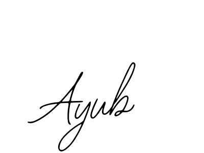 Make a beautiful signature design for name Ayub. Use this online signature maker to create a handwritten signature for free. Ayub signature style 12 images and pictures png