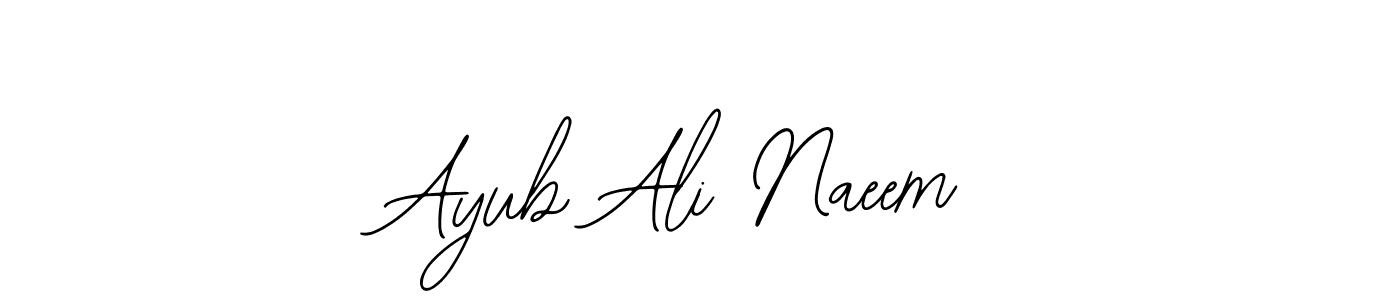 How to make Ayub Ali Naeem signature? Bearetta-2O07w is a professional autograph style. Create handwritten signature for Ayub Ali Naeem name. Ayub Ali Naeem signature style 12 images and pictures png