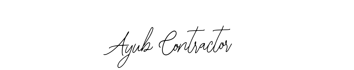 Check out images of Autograph of Ayub Contractor name. Actor Ayub Contractor Signature Style. Bearetta-2O07w is a professional sign style online. Ayub Contractor signature style 12 images and pictures png