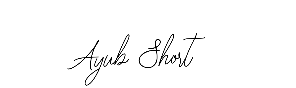 How to Draw Ayub Short signature style? Bearetta-2O07w is a latest design signature styles for name Ayub Short. Ayub Short signature style 12 images and pictures png