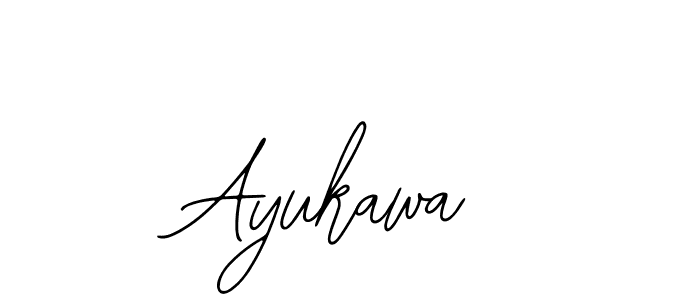 How to make Ayukawa signature? Bearetta-2O07w is a professional autograph style. Create handwritten signature for Ayukawa name. Ayukawa signature style 12 images and pictures png