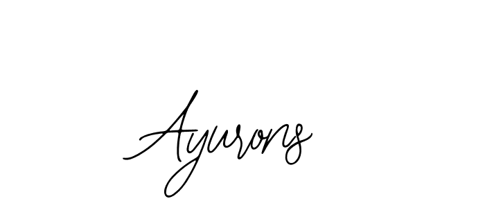 Bearetta-2O07w is a professional signature style that is perfect for those who want to add a touch of class to their signature. It is also a great choice for those who want to make their signature more unique. Get Ayurons name to fancy signature for free. Ayurons signature style 12 images and pictures png