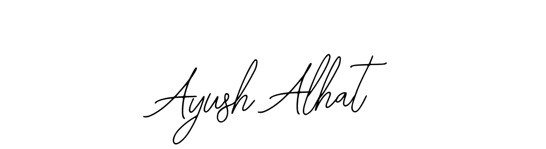 Similarly Bearetta-2O07w is the best handwritten signature design. Signature creator online .You can use it as an online autograph creator for name Ayush Alhat. Ayush Alhat signature style 12 images and pictures png