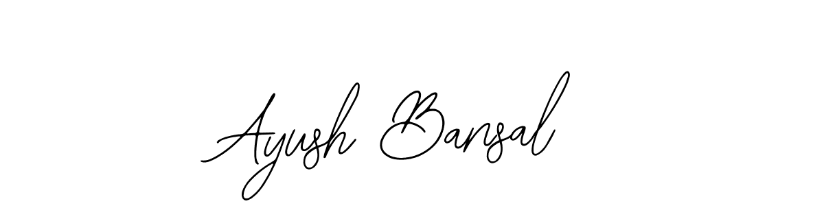 It looks lik you need a new signature style for name Ayush Bansal. Design unique handwritten (Bearetta-2O07w) signature with our free signature maker in just a few clicks. Ayush Bansal signature style 12 images and pictures png