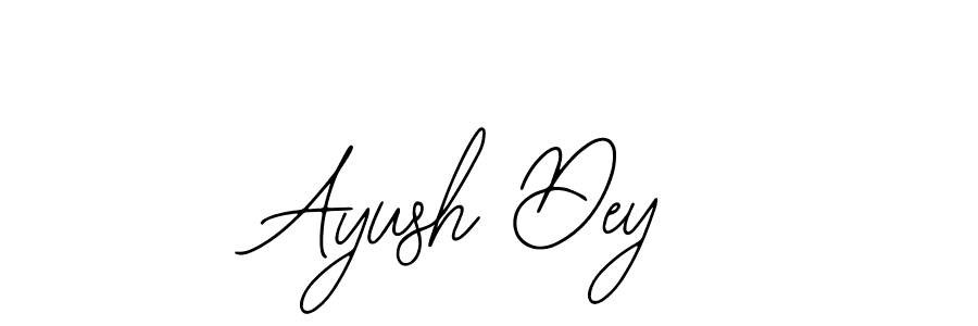 Also You can easily find your signature by using the search form. We will create Ayush Dey name handwritten signature images for you free of cost using Bearetta-2O07w sign style. Ayush Dey signature style 12 images and pictures png