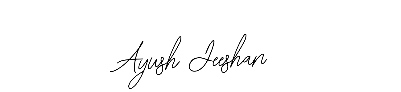 Also we have Ayush Jeeshan name is the best signature style. Create professional handwritten signature collection using Bearetta-2O07w autograph style. Ayush Jeeshan signature style 12 images and pictures png