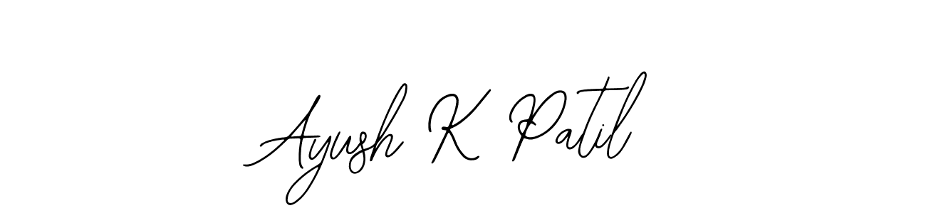 if you are searching for the best signature style for your name Ayush K Patil. so please give up your signature search. here we have designed multiple signature styles  using Bearetta-2O07w. Ayush K Patil signature style 12 images and pictures png