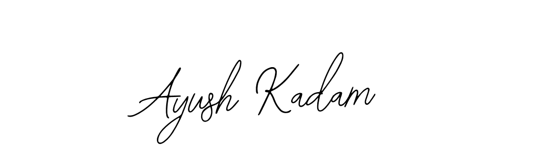 Make a beautiful signature design for name Ayush Kadam. With this signature (Bearetta-2O07w) style, you can create a handwritten signature for free. Ayush Kadam signature style 12 images and pictures png