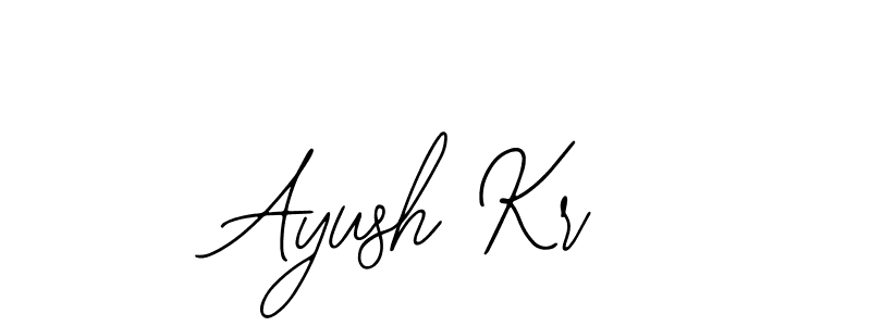 Also You can easily find your signature by using the search form. We will create Ayush Kr name handwritten signature images for you free of cost using Bearetta-2O07w sign style. Ayush Kr signature style 12 images and pictures png