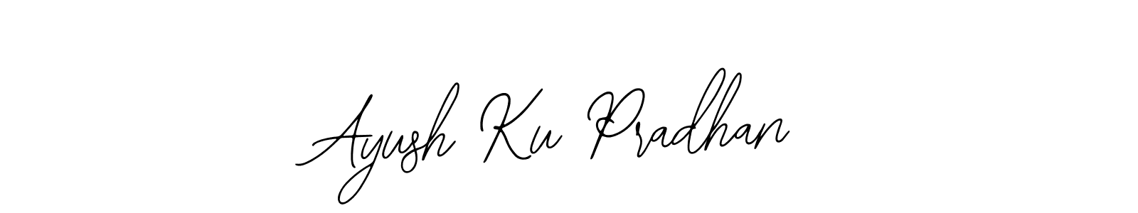 Make a beautiful signature design for name Ayush Ku Pradhan. Use this online signature maker to create a handwritten signature for free. Ayush Ku Pradhan signature style 12 images and pictures png