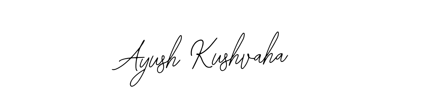 Create a beautiful signature design for name Ayush Kushvaha. With this signature (Bearetta-2O07w) fonts, you can make a handwritten signature for free. Ayush Kushvaha signature style 12 images and pictures png