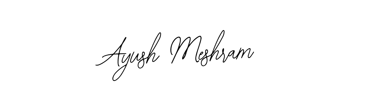 Design your own signature with our free online signature maker. With this signature software, you can create a handwritten (Bearetta-2O07w) signature for name Ayush Meshram. Ayush Meshram signature style 12 images and pictures png