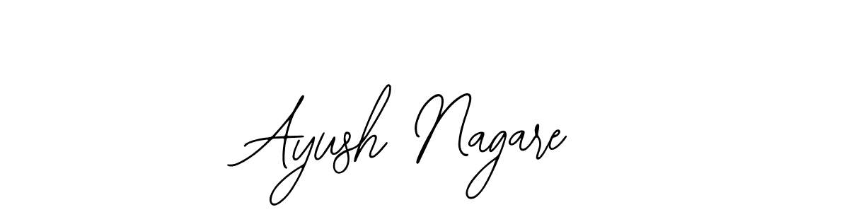 Also we have Ayush Nagare name is the best signature style. Create professional handwritten signature collection using Bearetta-2O07w autograph style. Ayush Nagare signature style 12 images and pictures png