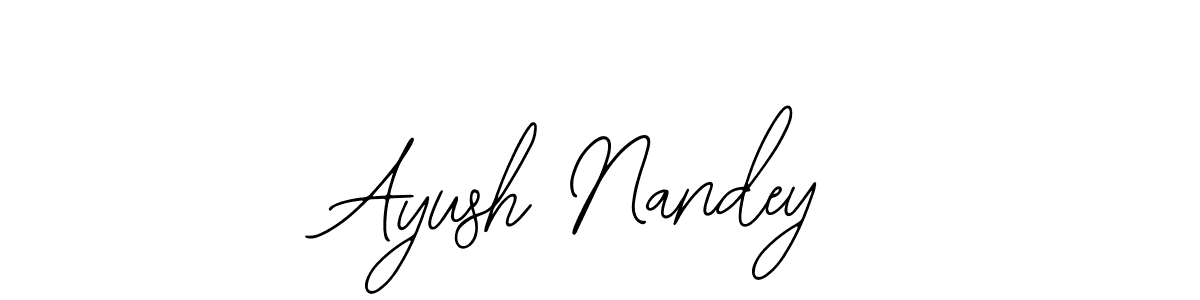 Make a beautiful signature design for name Ayush Nandey. With this signature (Bearetta-2O07w) style, you can create a handwritten signature for free. Ayush Nandey signature style 12 images and pictures png