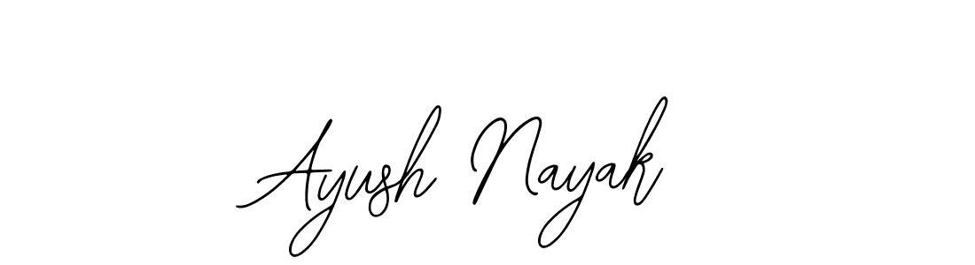 if you are searching for the best signature style for your name Ayush Nayak. so please give up your signature search. here we have designed multiple signature styles  using Bearetta-2O07w. Ayush Nayak signature style 12 images and pictures png