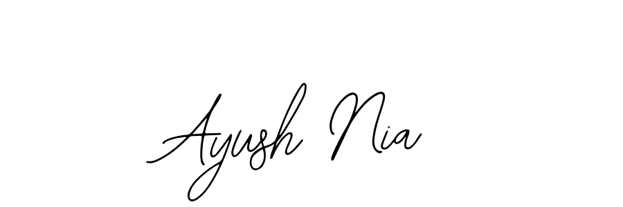 How to Draw Ayush Nia signature style? Bearetta-2O07w is a latest design signature styles for name Ayush Nia. Ayush Nia signature style 12 images and pictures png