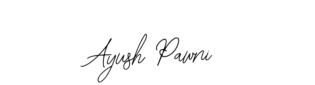 Similarly Bearetta-2O07w is the best handwritten signature design. Signature creator online .You can use it as an online autograph creator for name Ayush Pawni. Ayush Pawni signature style 12 images and pictures png