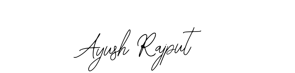 The best way (Bearetta-2O07w) to make a short signature is to pick only two or three words in your name. The name Ayush Rajput include a total of six letters. For converting this name. Ayush Rajput signature style 12 images and pictures png