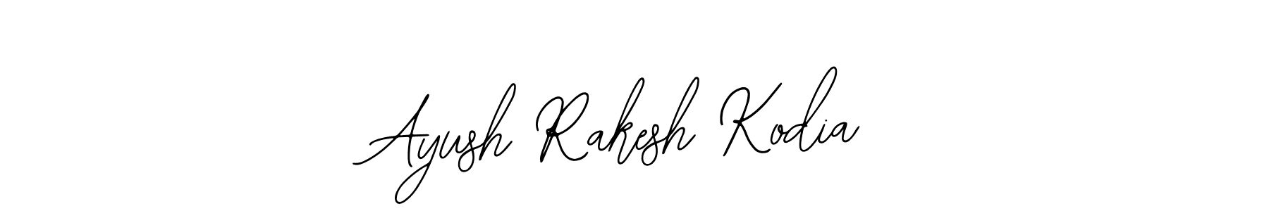 Design your own signature with our free online signature maker. With this signature software, you can create a handwritten (Bearetta-2O07w) signature for name Ayush Rakesh Kodia. Ayush Rakesh Kodia signature style 12 images and pictures png