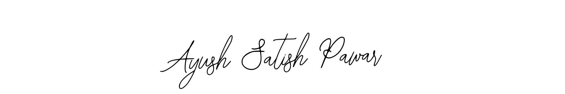 Use a signature maker to create a handwritten signature online. With this signature software, you can design (Bearetta-2O07w) your own signature for name Ayush Satish Pawar. Ayush Satish Pawar signature style 12 images and pictures png