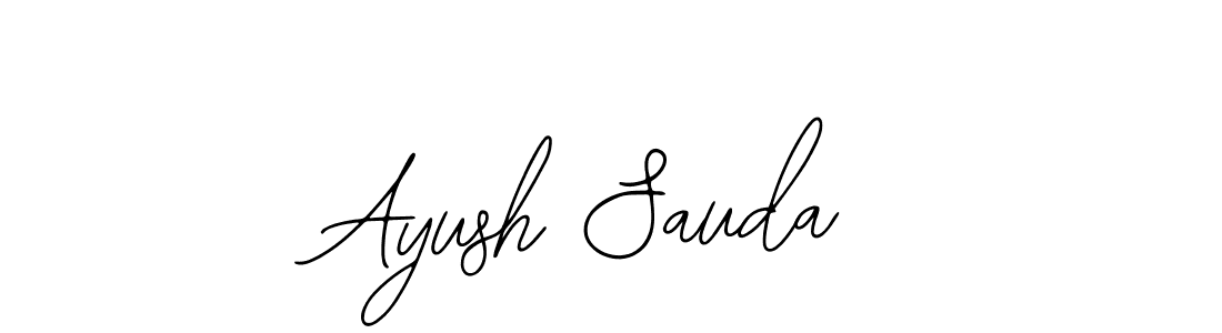 Design your own signature with our free online signature maker. With this signature software, you can create a handwritten (Bearetta-2O07w) signature for name Ayush Sauda. Ayush Sauda signature style 12 images and pictures png