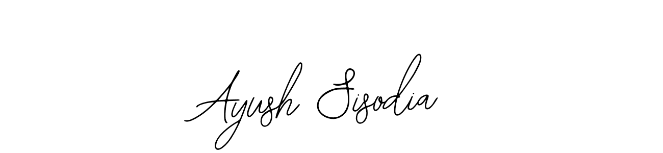 Use a signature maker to create a handwritten signature online. With this signature software, you can design (Bearetta-2O07w) your own signature for name Ayush Sisodia. Ayush Sisodia signature style 12 images and pictures png