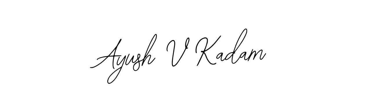 See photos of Ayush V Kadam official signature by Spectra . Check more albums & portfolios. Read reviews & check more about Bearetta-2O07w font. Ayush V Kadam signature style 12 images and pictures png