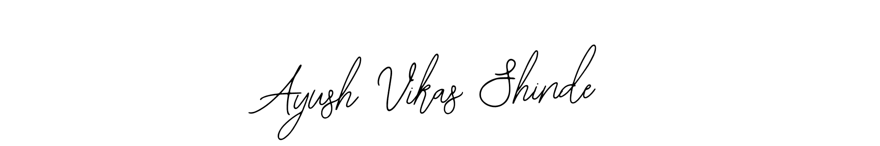 You should practise on your own different ways (Bearetta-2O07w) to write your name (Ayush Vikas Shinde) in signature. don't let someone else do it for you. Ayush Vikas Shinde signature style 12 images and pictures png