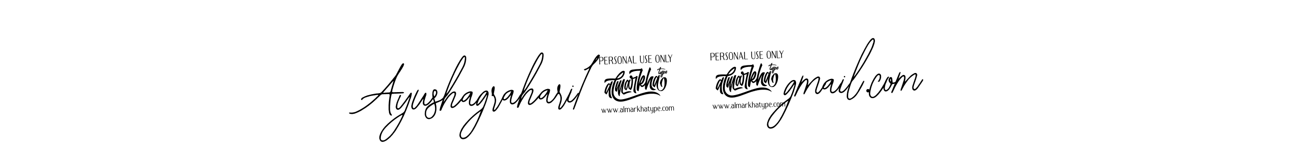 Make a beautiful signature design for name Ayushagrahari125@gmail.com. With this signature (Bearetta-2O07w) style, you can create a handwritten signature for free. Ayushagrahari125@gmail.com signature style 12 images and pictures png