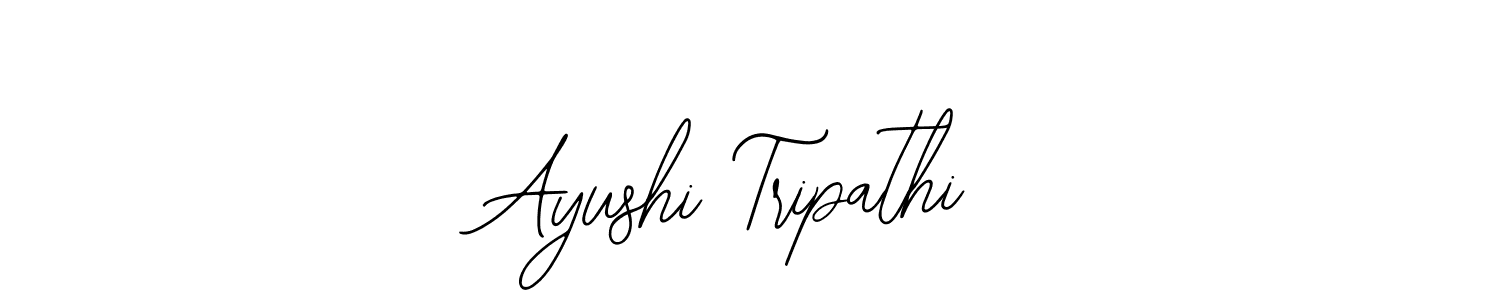 Create a beautiful signature design for name Ayushi Tripathi. With this signature (Bearetta-2O07w) fonts, you can make a handwritten signature for free. Ayushi Tripathi signature style 12 images and pictures png