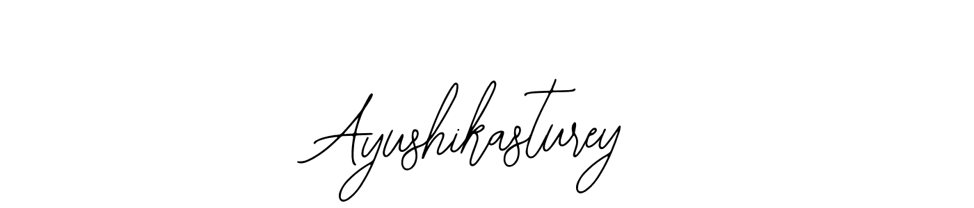 Ayushikasturey stylish signature style. Best Handwritten Sign (Bearetta-2O07w) for my name. Handwritten Signature Collection Ideas for my name Ayushikasturey. Ayushikasturey signature style 12 images and pictures png