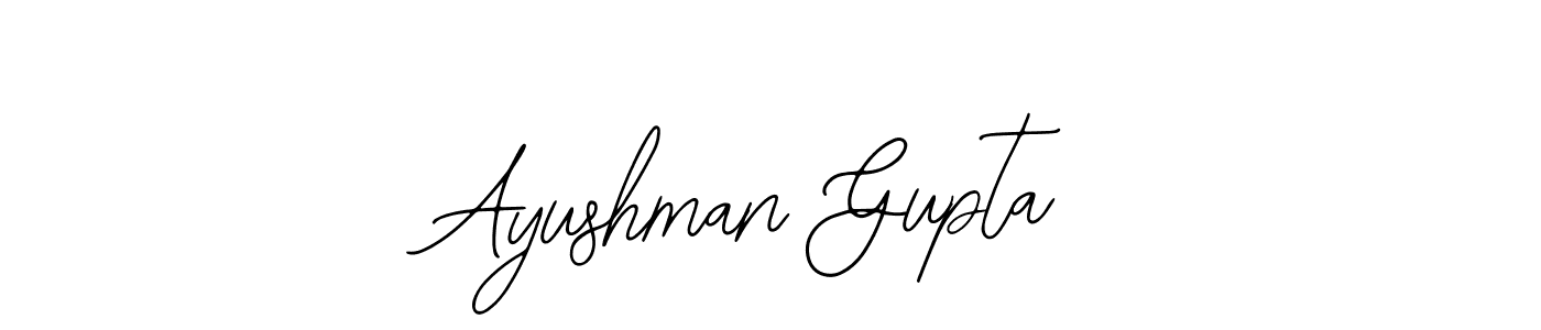 How to Draw Ayushman Gupta signature style? Bearetta-2O07w is a latest design signature styles for name Ayushman Gupta. Ayushman Gupta signature style 12 images and pictures png