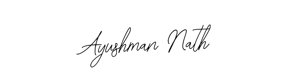 Also we have Ayushman Nath name is the best signature style. Create professional handwritten signature collection using Bearetta-2O07w autograph style. Ayushman Nath signature style 12 images and pictures png