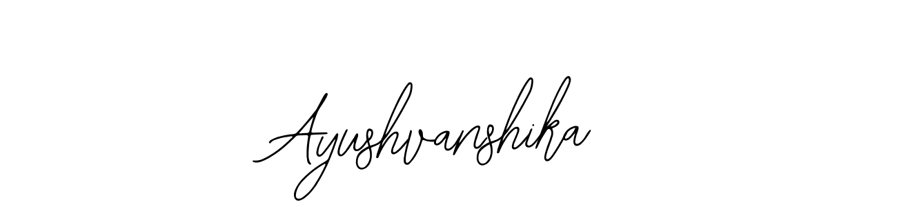 How to Draw Ayushvanshika signature style? Bearetta-2O07w is a latest design signature styles for name Ayushvanshika. Ayushvanshika signature style 12 images and pictures png