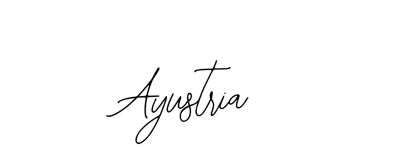 How to make Ayustria name signature. Use Bearetta-2O07w style for creating short signs online. This is the latest handwritten sign. Ayustria signature style 12 images and pictures png