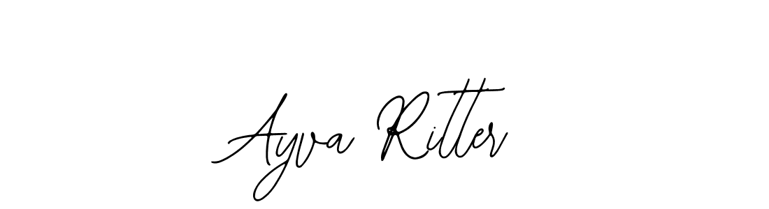 Ayva Ritter stylish signature style. Best Handwritten Sign (Bearetta-2O07w) for my name. Handwritten Signature Collection Ideas for my name Ayva Ritter. Ayva Ritter signature style 12 images and pictures png