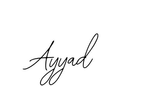 How to make Ayyad signature? Bearetta-2O07w is a professional autograph style. Create handwritten signature for Ayyad name. Ayyad signature style 12 images and pictures png