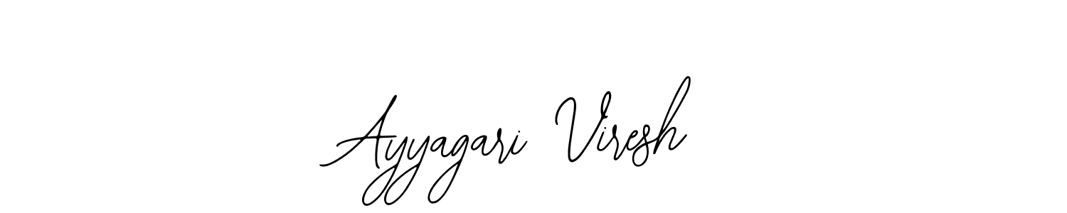 Create a beautiful signature design for name Ayyagari Viresh. With this signature (Bearetta-2O07w) fonts, you can make a handwritten signature for free. Ayyagari Viresh signature style 12 images and pictures png