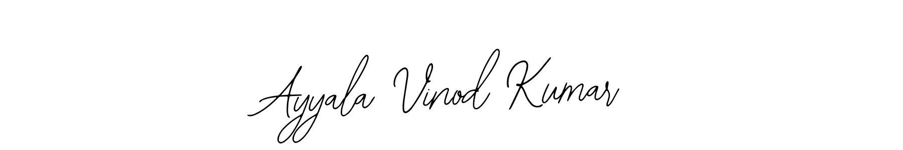 Make a short Ayyala Vinod Kumar signature style. Manage your documents anywhere anytime using Bearetta-2O07w. Create and add eSignatures, submit forms, share and send files easily. Ayyala Vinod Kumar signature style 12 images and pictures png