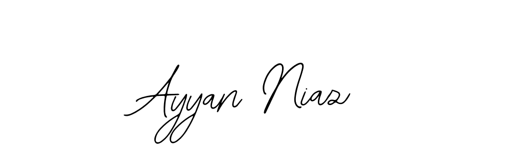 Make a beautiful signature design for name Ayyan Niaz. Use this online signature maker to create a handwritten signature for free. Ayyan Niaz signature style 12 images and pictures png